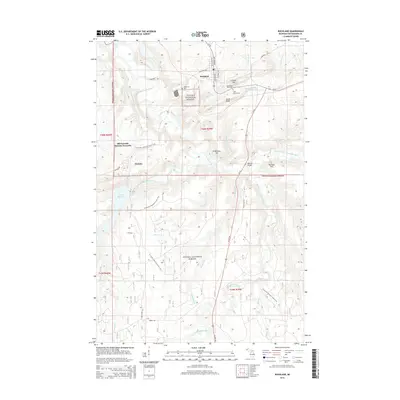 2014 Map of Rockland, 2014 Print