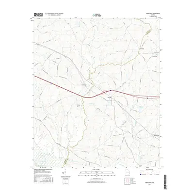 2017 Map of Rockledge, 2017 Print
