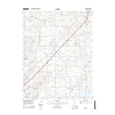 2015 Map of Rocklin, 2015 Print