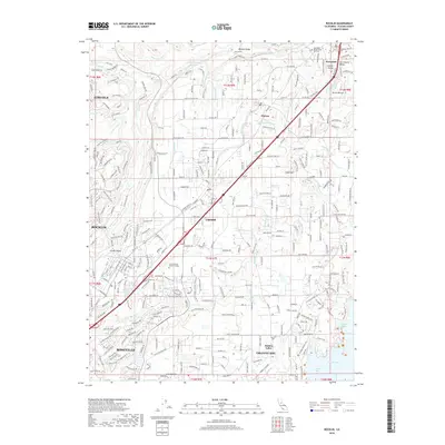 2018 Map of Rocklin, 2018 Print