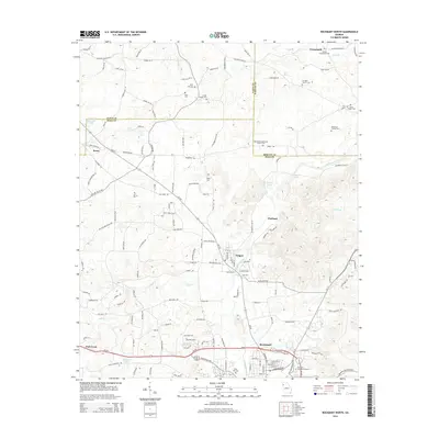 2014 Map of Rockmart North, 2014 Print