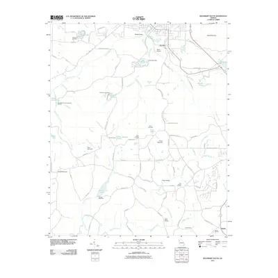 2011 Map of Rockmart South, 2011 Print
