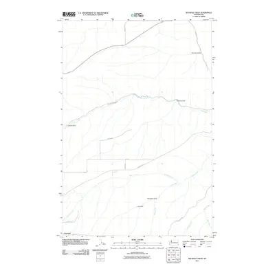 2011 Map of Rockpile Creek, 2011 Print