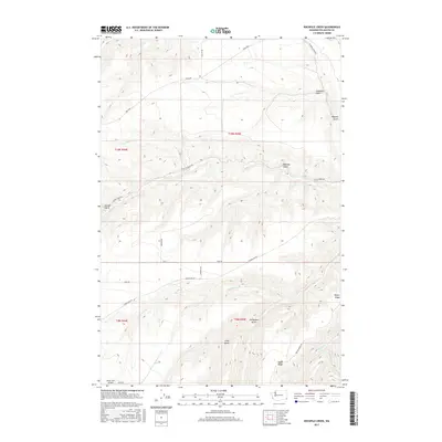 2017 Map of Rockpile Creek, 2017 Print