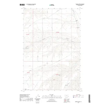 2020 Map of Rockpile Creek, 2020 Print
