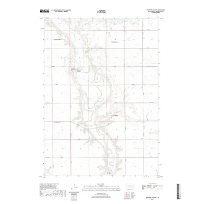 2017 Map of Rockport Colony, 2017 Print