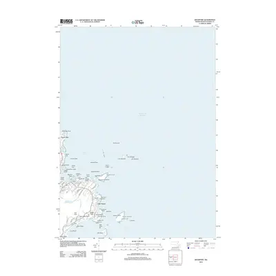 2012 Map of Rockport, 2012 Print