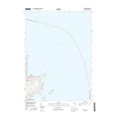 2015 Map of Rockport, 2015 Print