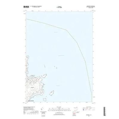 2018 Map of Rockport, 2018 Print