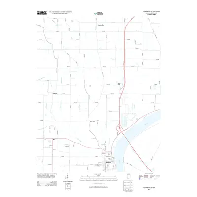 2013 Map of Rockport, 2013 Print