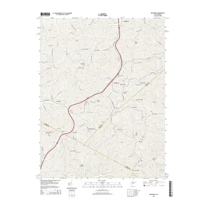 2014 Map of Rockport, 2014 Print