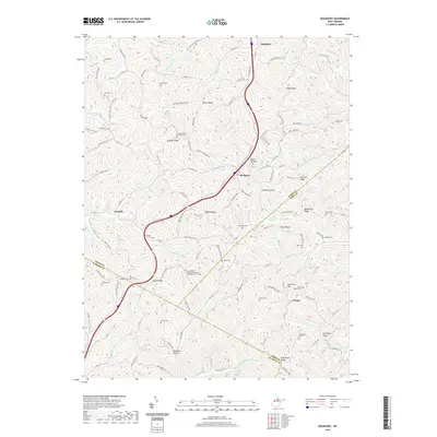 2019 Map of Rockport, 2019 Print