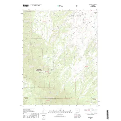 2019 Map of Rockvale, 2019 Print