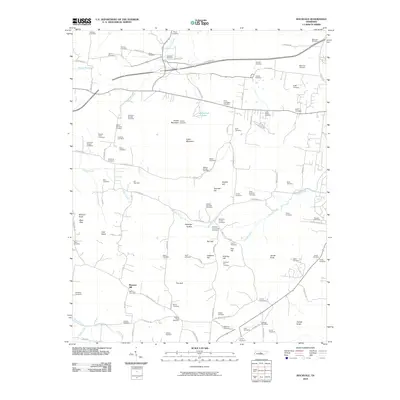 2010 Map of Rockvale, 2010 Print