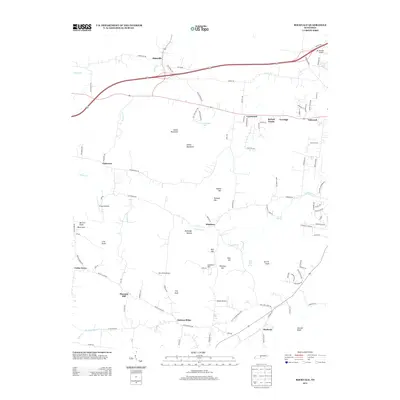 2013 Map of Rockvale, 2013 Print
