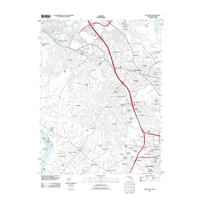 2011 Map of Rockville, 2011 Print