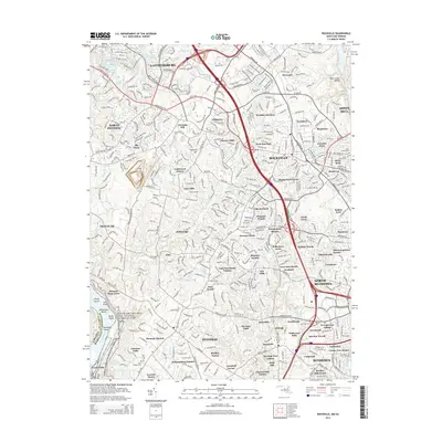 2014 Map of Rockville, 2014 Print