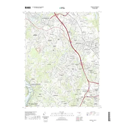2019 Map of Rockville, 2019 Print