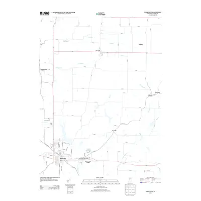 2013 Map of Rockville, 2013 Print