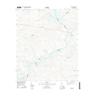 2014 Map of Rockville, 2014 Print