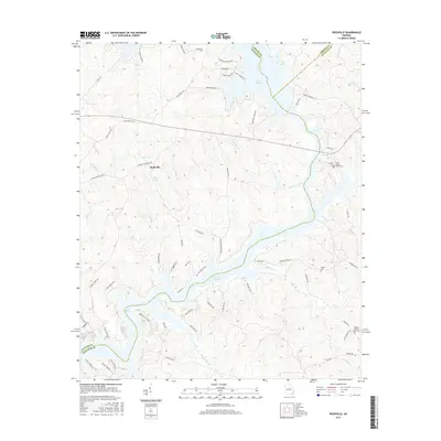 2017 Map of Rockville, 2017 Print