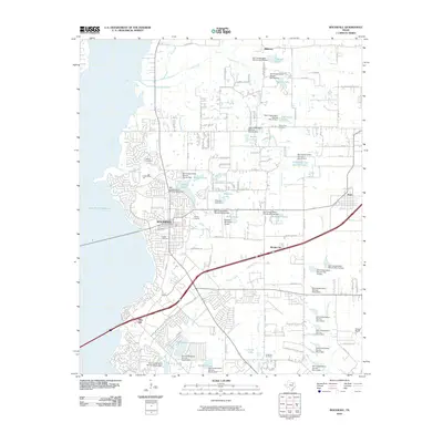 2010 Map of Rockwall, 2010 Print