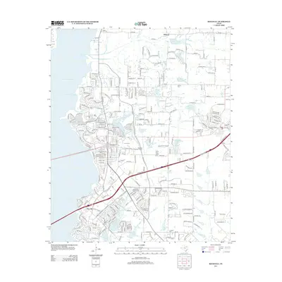 2012 Map of Rockwall, 2012 Print