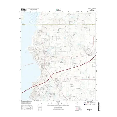 2016 Map of Rockwall, 2016 Print
