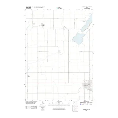 2010 Map of Rockwell City, 2010 Print
