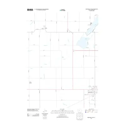 2013 Map of Rockwell City, 2013 Print