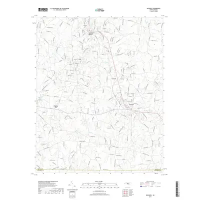 2019 Map of Rockwell, 2019 Print