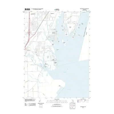 2011 Map of Rockwood, 2011 Print