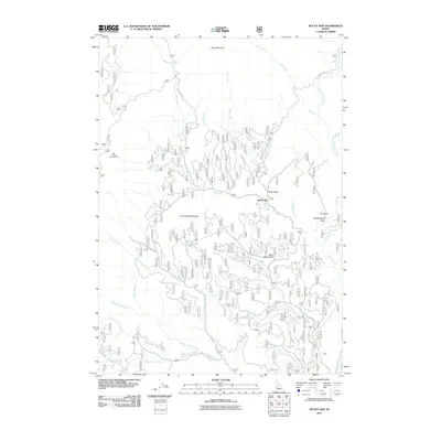 2011 Map of Rocky Bar, 2011 Print