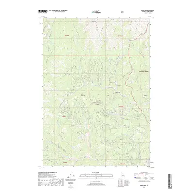 2020 Map of Rocky Bar, 2020 Print