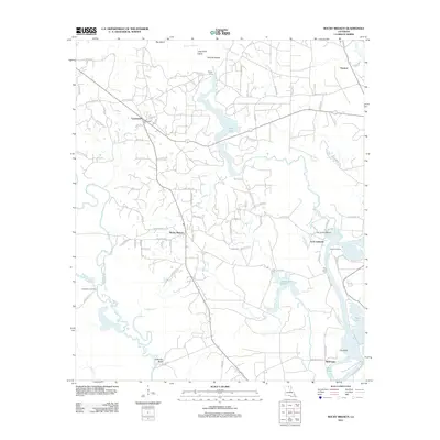 2012 Map of Rocky Branch, 2012 Print