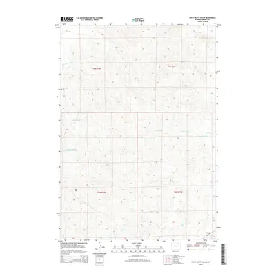 2015 Map of Rocky Butte Gulch, 2015 Print
