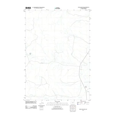 2012 Map of Rocky Butte SW, 2012 Print