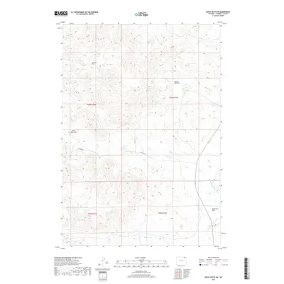 2017 Map of Rocky Butte SW, 2017 Print