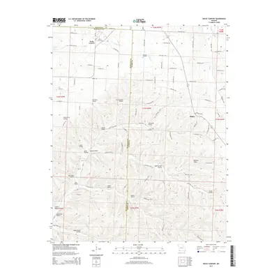 2015 Map of Rocky Comfort, 2015 Print