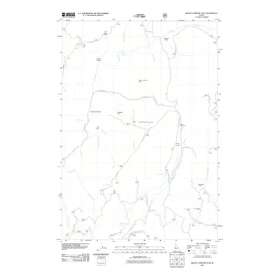 2011 Map of Rocky Comfort Flat, 2011 Print