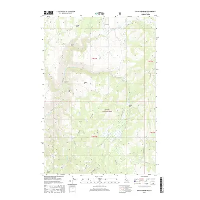 2017 Map of Rocky Comfort Flat, 2017 Print