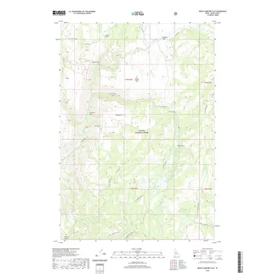2020 Map of Rocky Comfort Flat, 2020 Print