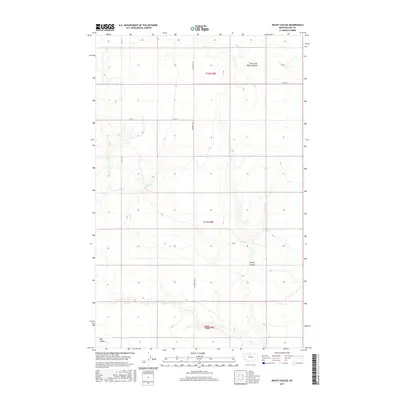 2017 Map of Rocky Coulee, 2017 Print