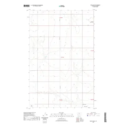 2020 Map of Rocky Coulee, 2020 Print