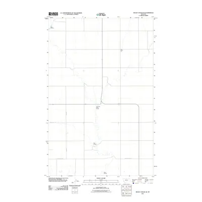 2011 Map of Rocky Coulee SE, 2011 Print