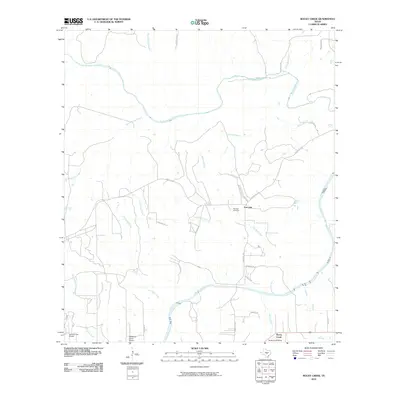 2010 Map of Rocky Creek, 2010 Print