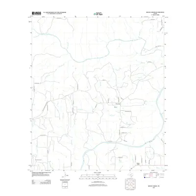 2012 Map of Rocky Creek, 2012 Print