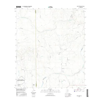 2016 Map of Rocky Creek, 2016 Print