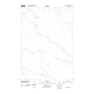 2010 Map of Rocky Creek, 2010 Print
