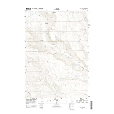 2013 Map of Rocky Creek, 2013 Print